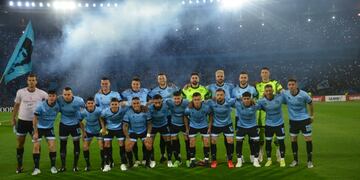 Belgrano enfrentó a Chacarita en el Kempes por la penúltima fecha de la Priimera Nacional y festejó el ascenso. (Javier Ferreyra / La Voz)