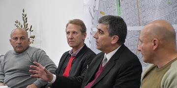 El Fiscal Regional de Rafaela, Carlos María Vottero, participó de una reunión del Consejo Ejecutivo de Seguridad de Sunchales