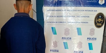 Golpeó a su pareja y fue aprehendido