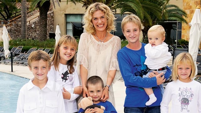 La pastelera es mamá de 8 niños, aunque su hijo Facundo, falleció con meses de vida.