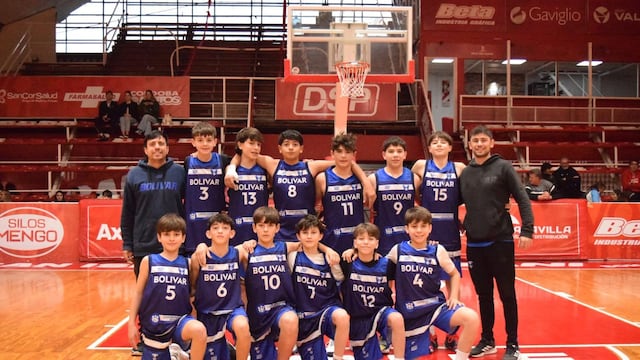 Bolívar quiere hacer historia en Resistencia: va por el título de la Liga Federal U13. Gentileza: Prensa Bolivar