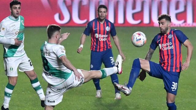 San Lorenzo va por la punta de la Liga Profesional ante Banfield.