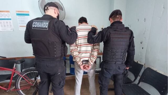 Detuvieron a un hombre con elementos sustraídos