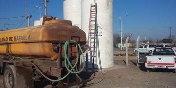 Llegaron dos tanques de agua nuevos para Rafaela
