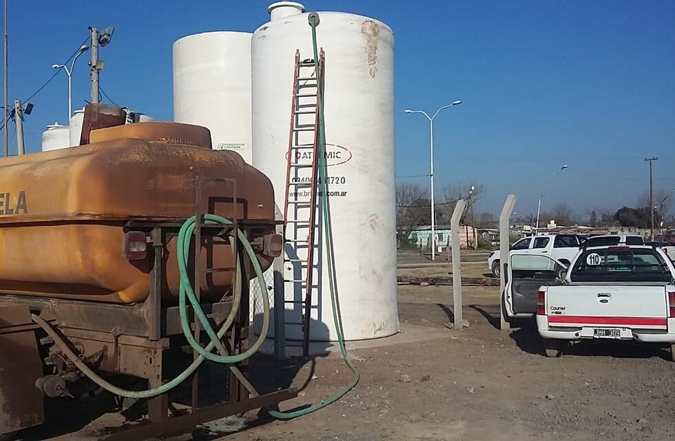 El Municipio sumó dos nuevos tanques de almacenamiento de agua