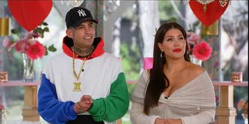 Wanda Nara y L-Gante en Bake Off Famosos. (Foto: Telefe)