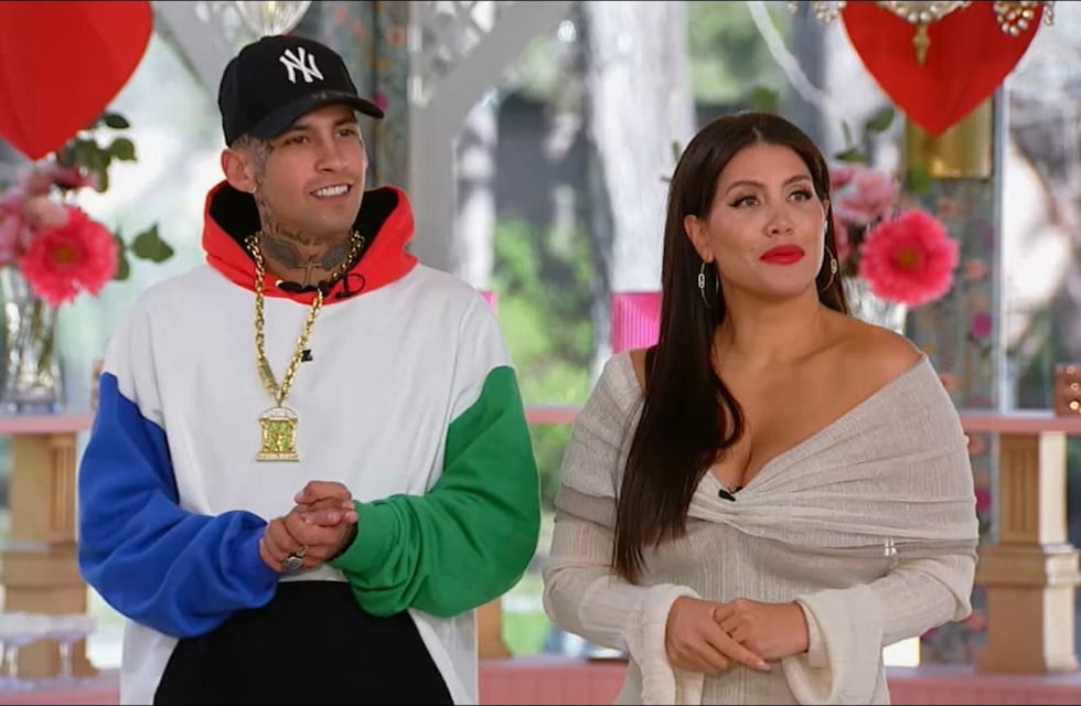 ¿Fueron novios? Así fue el esperado reencuentro entre Wanda Nara y L-Gante en Bake Off Famosos