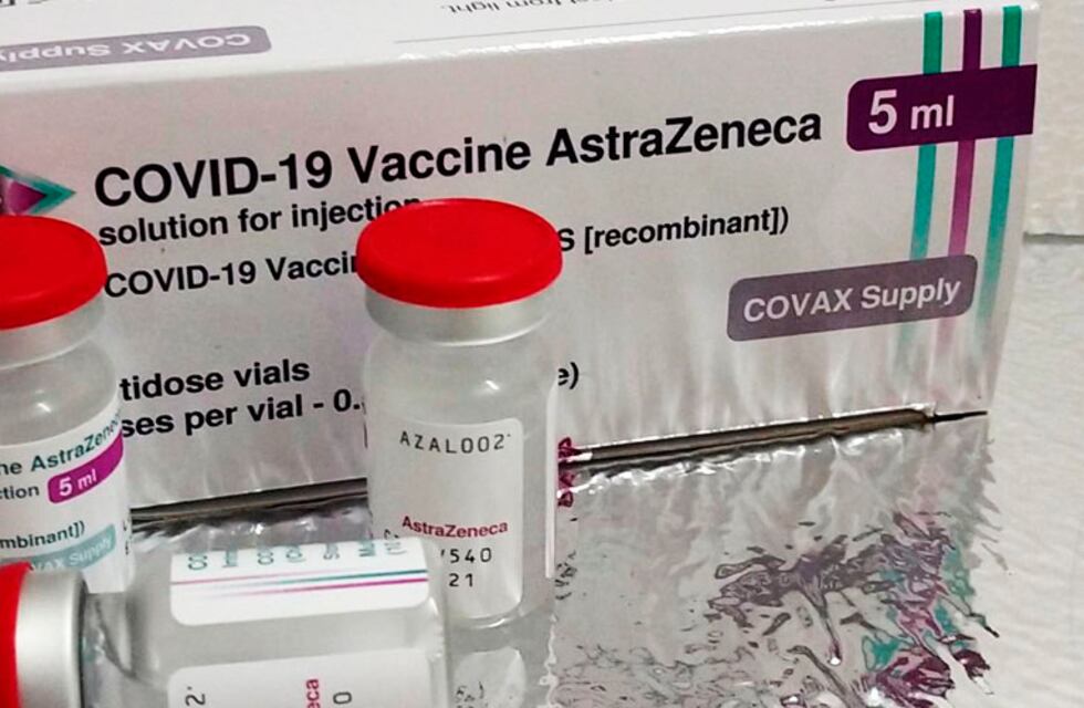 Llegaron a La Pampa 6.300 dosis de la vacuna de AstraZeneca