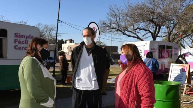 Presencia del Quirófano Móvil en Rafaela en Acción