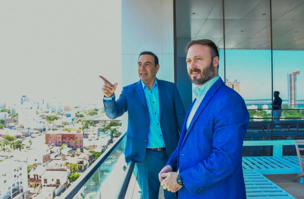 Azcué se reunió con el gobernador de Corrientes Gustavo Valdés