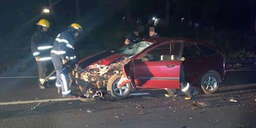 Fatal choque en la Ruta 12: murió un motociclista en Puerto Esperanza.