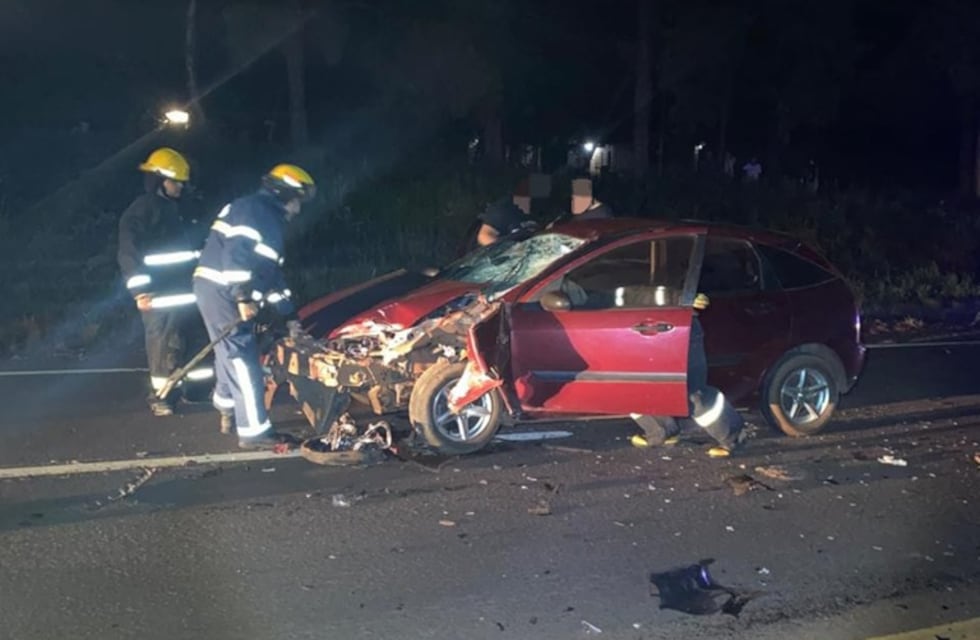 Fatal choque en la Ruta 12: murió un motociclista en Puerto Esperanza