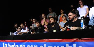 Juan Grabois y el resto de los dirigentes sociales volvieron a reclamar por un salario básico.