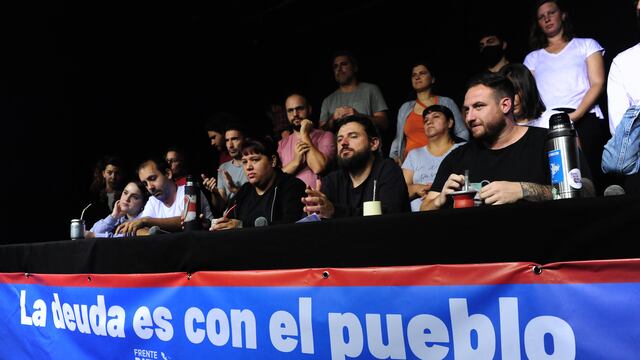 Juan Grabois y el resto de los dirigentes sociales volvieron a reclamar por un salario básico.