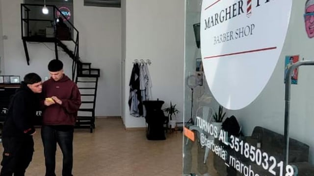 Vacío. Los delincuentes solo dejaron una tijera. (Gentileza: Fredy Bustos / El Doce)