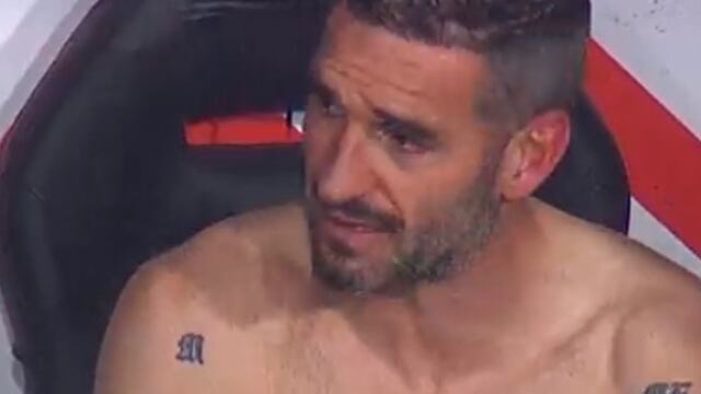 La bronca de Lisandro López en el Clásico de Avellaneda.