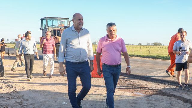 Perotti recorrió la transformación en Ruta Segura de la 70