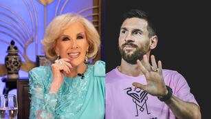 Leo le mandó un mensaje exclusivo a la diva de los almuerzos.