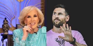 Leo le mandó un mensaje exclusivo a la diva de los almuerzos.