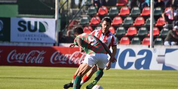 Agropecuario e Instituto, en Carlos Casares, por la fecha 12 de la Primera Nacional 2022. (Prensa Agropecuario)