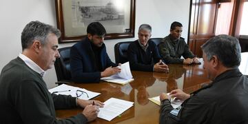 Firmaron un convenio para que Gendarmería esté en el barrio Guillermo Lehmann