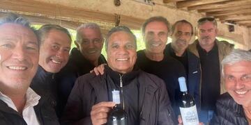 Integrantes de la Selección Argentina campeona del Mundial de México 1986 están en Mendoza.