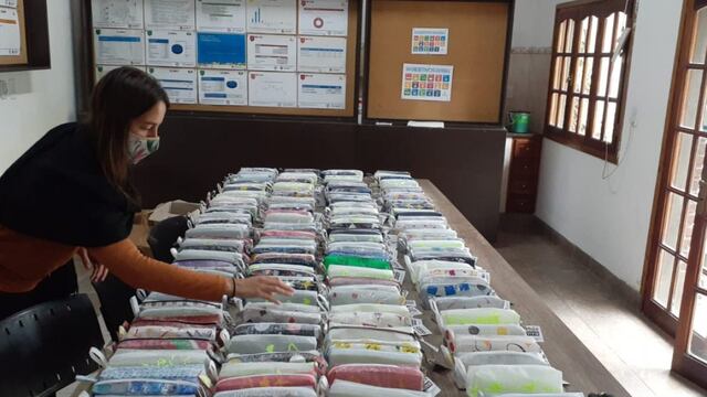 Cartucheras recicladas Gualeguaychú