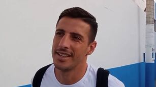 Pablo Chavarría, ex Belgrano y ahora en Racing, y sus recuerdos del fútbol francés (Captura)