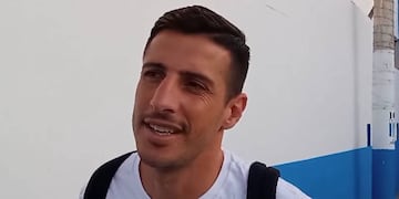 Pablo Chavarría, ex Belgrano y ahora en Racing, y sus recuerdos del fútbol francés (Captura)