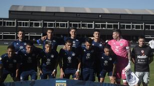 La formación de Talleres ante Riestra. Volvió al triunfo y terminó con arco invicto por primera vez (Federico López Claro / La Voz).