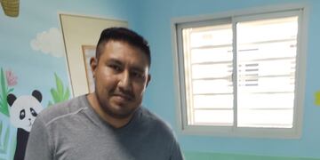 Sargento Enrique Giménez de la Patrulla Rural reanimó a una bebé caída a una pileta en Arroyito