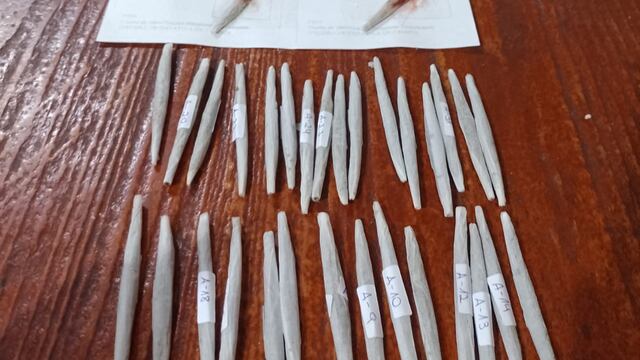 Los cigarrillos de marihuana secuestrados a un menor de edad