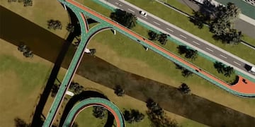 Contará con cinco puntos de acceso: Acceso Parque Sarmiento, Acceso Terminal de Ómnibus 1, Acceso Hombre Urbano, Acceso Costanera Norte y Acceso Barrio Juniors. (Municipalidad de Córdoba)