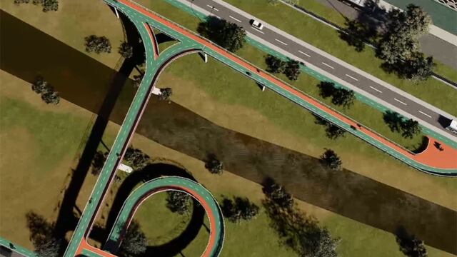Contará con cinco puntos de acceso: Acceso Parque Sarmiento, Acceso Terminal de Ómnibus 1, Acceso Hombre Urbano, Acceso Costanera Norte y Acceso Barrio Juniors. (Municipalidad de Córdoba)