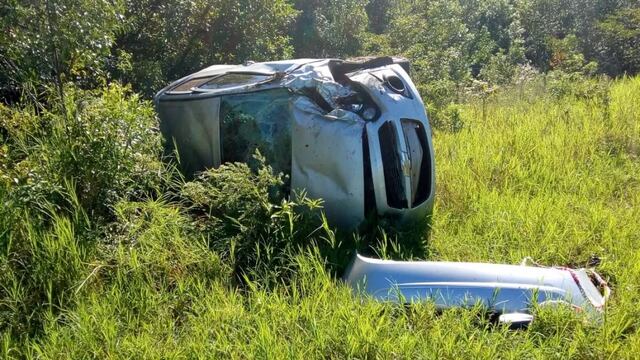 Andrade: una mujer despistó con su auto