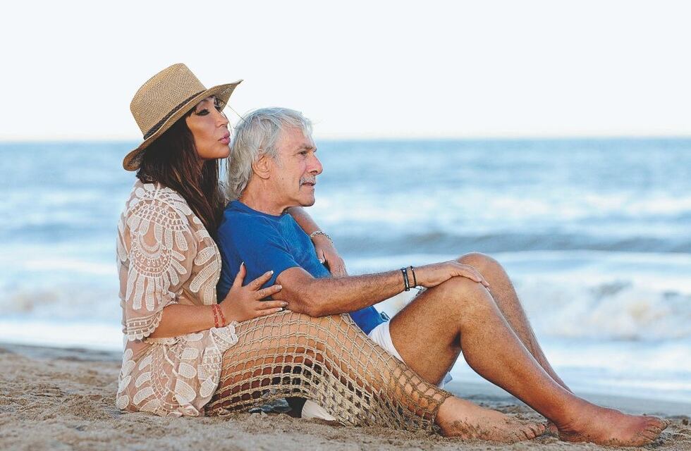 Moria Casán festejó su cumpleaños en Miramar de Ansenuza