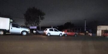 Dos personas resultaron con heridas leves.