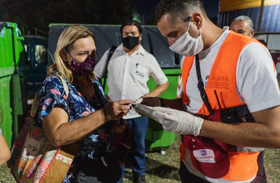 Personal municipal verificó los pases sanitarios en la Fiesta Provincial de los Reyes