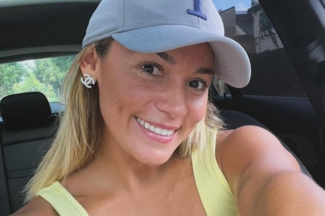 Rocío Oliva se comprometió.