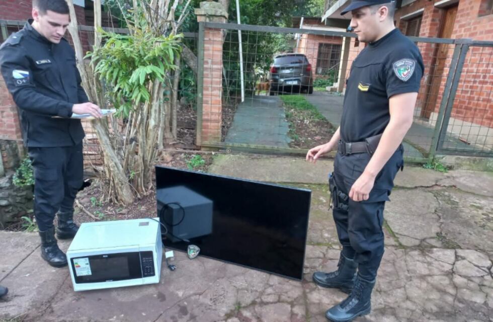 Recuperan elementos robados en Eldorado