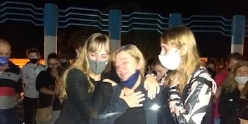Marcha del silencio en María Juana, por el asesinato de Héctor Cornalis