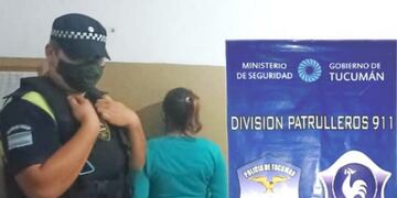 Indignante: una mujer golpeó a su bebé de dos meses y quedó aprehendida