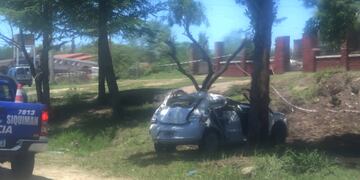 Accidente en Tanti