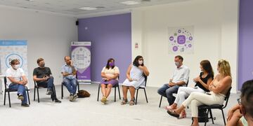 La Ministra de Igualdad, Género y Diversidad, María Florencia Marinaro, visitó Rafaela