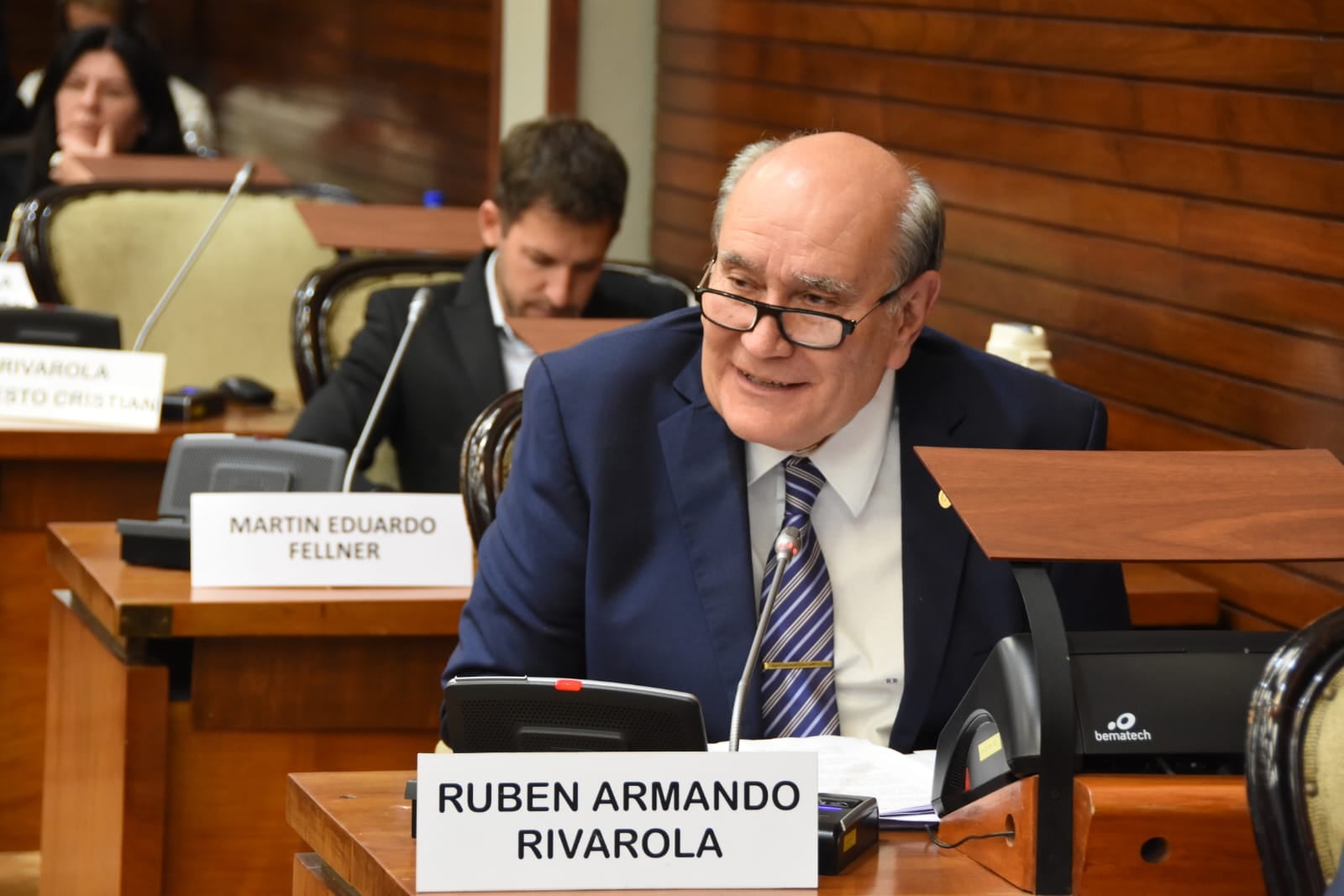 Como presidente del bloque Frente de Todos - Partido Justicialista, y también a título personal, habló el diputado Rubén Rivarola.