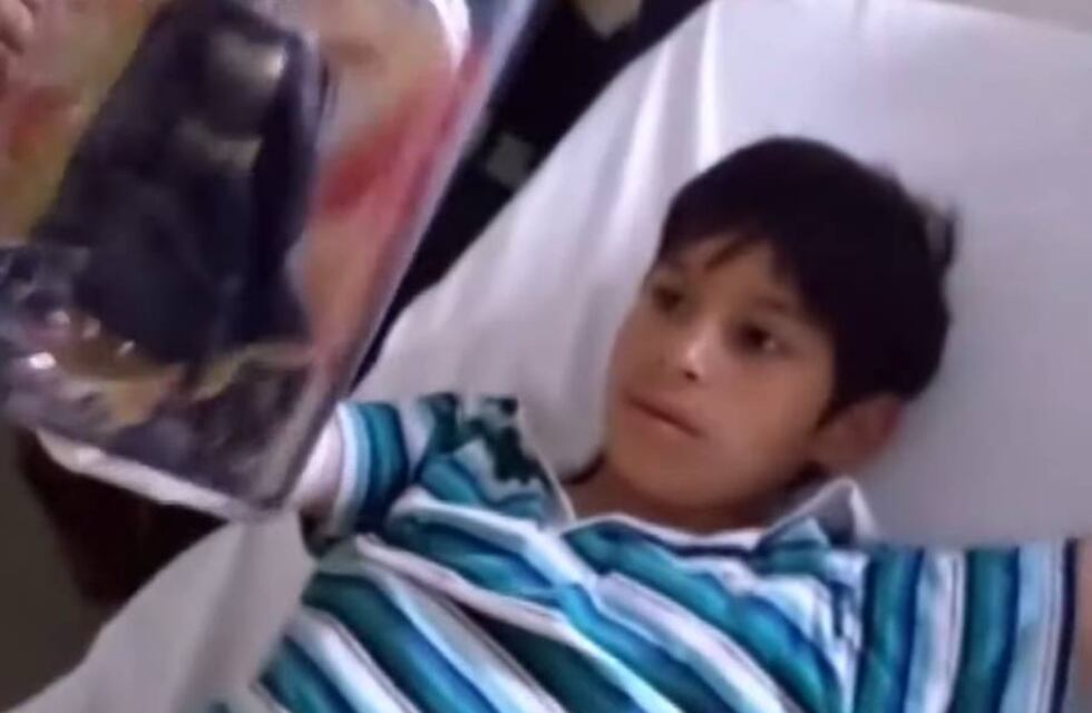 Francisco tiene casa nueva: el nene baleado en Rosario se irá del hospital