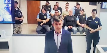 Declara Lucas Mezzano, exfuncionario del Ministerio de Seguridad de Córdoba.