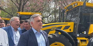El gobernador Martín Llaryora celebró la baja temporal de las retenciones.