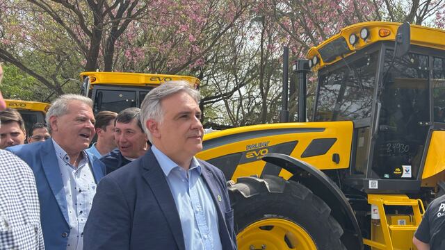 El gobernador Martín Llaryora celebró la baja temporal de las retenciones.