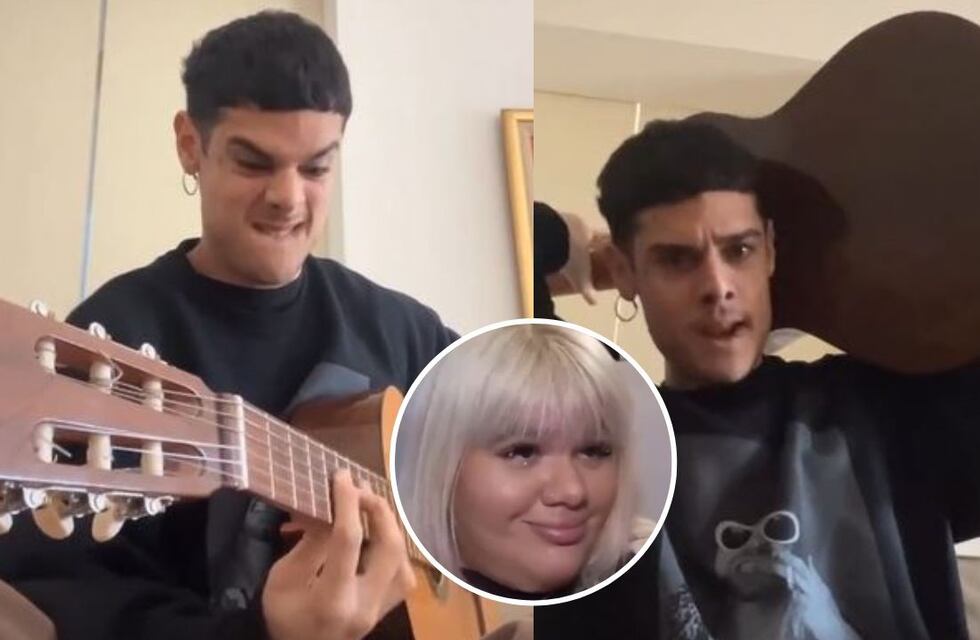 De Peso Pluma al Chaqueño Palavecino y un guiño a More Rial incluido: la masterclass de Ca7riel con la guitarra